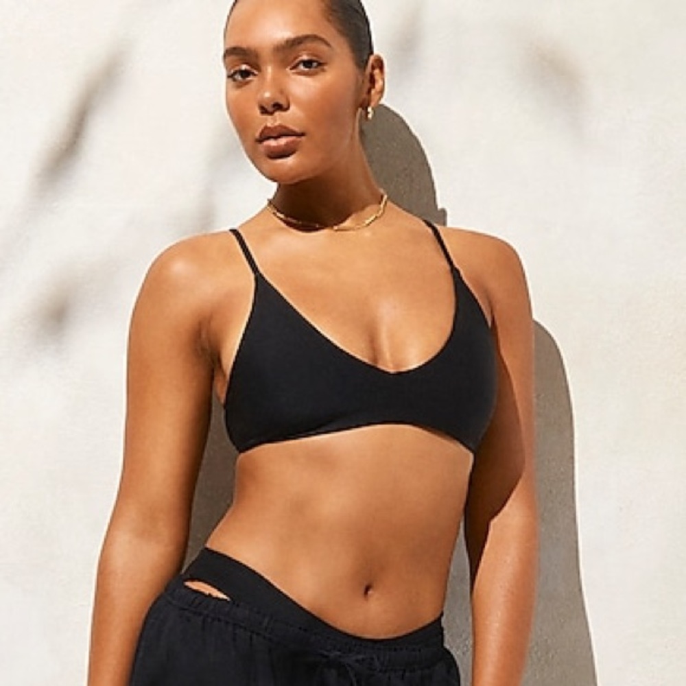 J.Crew Lana bikini top in Classic Sculpt™ size M NWT